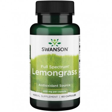 Лимонник Swanson Full Spectrum Lemongrass 400 mg 60 Caps