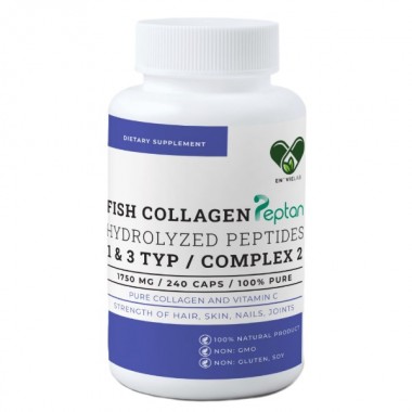 Коллаген En`vie Lab Fish Collagen Complex 2 (1&3 TYPE) 1750 mg 240 Caps