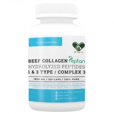 Коллаген En`vie Lab Beef Collagen Complex 3 (1&3 TYPE) 1830 mg 120 Caps