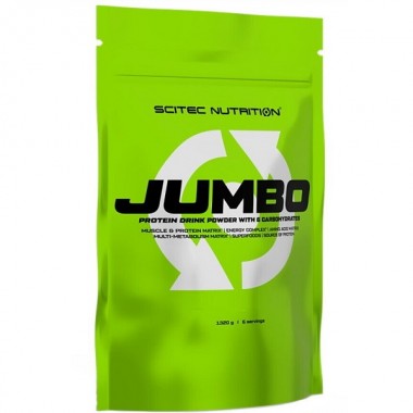 Гейнер Scitec Nutrition Jumbo 1320 g /6 servings/ Vanilla