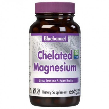 Мультиминеральный комплекс Bluebonnet Nutrition Chelated Magnesium Albion 120 Caps