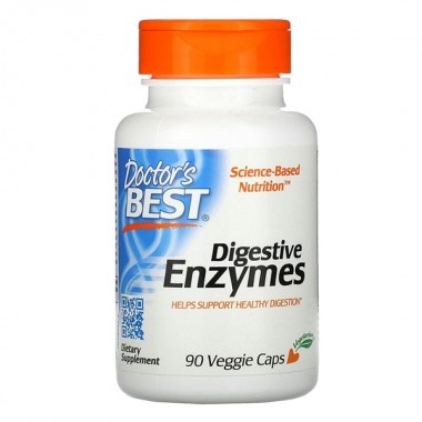 Пищеварительные ферменты Doctor's Best Digestive Enzymes 90 Veg Caps DRB-00047 Пищеварительные ферменты Doctor's Best Digestive Enzymes 90 Veg Caps DRB-00047