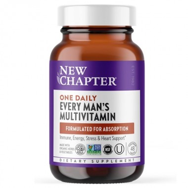 Витаминно-минеральный комплекс New Chapter Every Man's One Daily Multi 48 Tabs