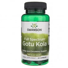 Готу кола Swanson GOTU KOLA 435 mg 60 Caps