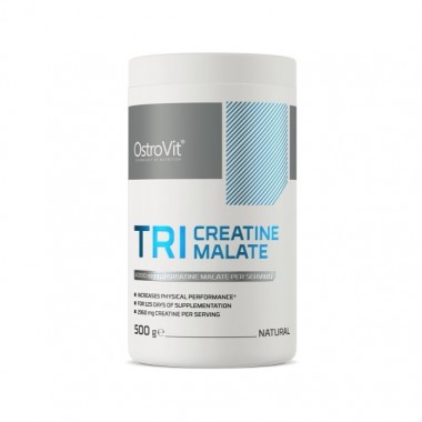 Креатин комплекс OstroVit TRI Creatine Malate 500 g /125 servings/ Pure