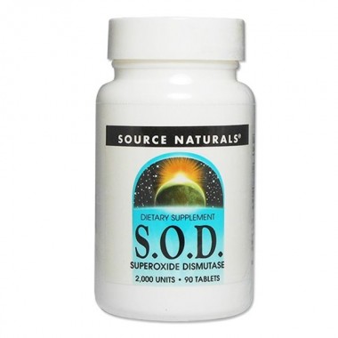 Микроэлемент Магний Source Naturals S.O.D. Superoxide Dismutase 90 Tabs