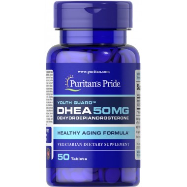 ДГЭА Puritan's Pride DHEA 50 mg 50 Tabs
