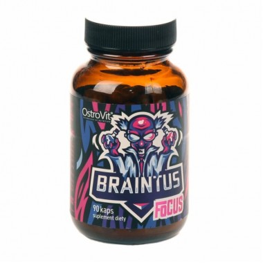 Натуральная добавка для спорта OstroVit Braintus Focus 90 Caps