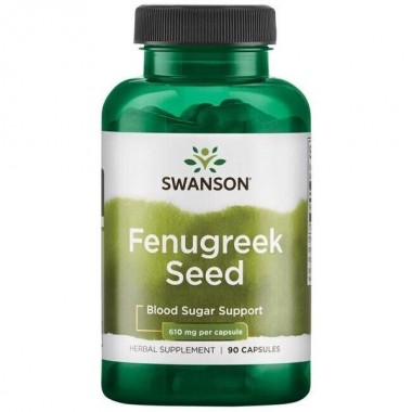 Пажитник Swanson Fenugreek Seed 610 mg 90 Caps