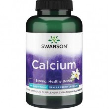 Микроэлемент Кальций Swanson Premium Calcium 500 mg 100 Chewables Vanilla Cream Микроэлемент Кальций Swanson Premium Calcium 500 mg 100 Chewables Vanilla Cream