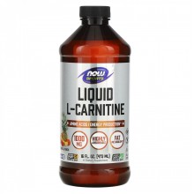 Карнитин NOW Foods L-Carnitine Liquid 1000 mg 473 ml /31 servings/ Tropical Punch