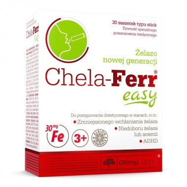 Микроэлемент Железо для спорта Olimp Nutrition Chela-Ferr Easy 30 sachet