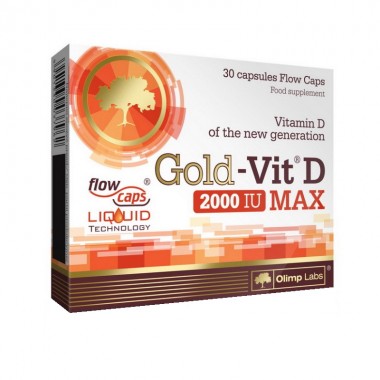 Витамин D для спорта Olimp Nutrition Gold Vit D Max 30 Caps
