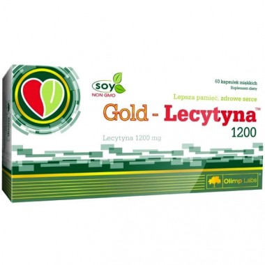 Лецитин для спорта Olimp Nutrition Gold Lecytyna 60 Caps Лецитин для спорта Olimp Nutrition Gold Lecytyna 60 Caps