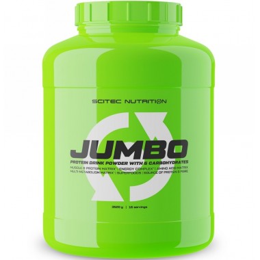 Гейнер Scitec Nutrition Jumbo 3520 g /16 servings/ Chocolate