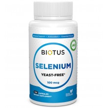 Селен Biotus Selenium 100 mcg 100 Caps BIO-530838 Селен Biotus Selenium 100 mcg 100 Caps BIO-530838