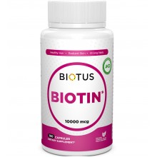 Биотин Biotus Biotin 10000 mcg 100 Caps BIO-530302 Биотин Biotus Biotin 10000 mcg 100 Caps BIO-530302
