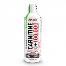 Жиросжигатель для спорта Amix Nutrition Carnitine 100.000 mg CarniZone 1000 ml /100 servings/ Green Apple