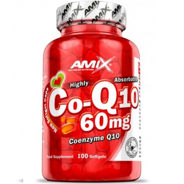 Коэнзим для спорта Amix Nutrition Coenzyme Q10 60 mg 100 Softgels