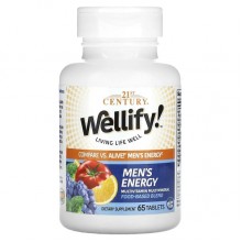 Витаминно-минеральный комплекс 21st Century Wellify! Men's Energy, Multivitamin Multimineral 65 Tabs