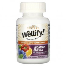 Витаминно-минеральный комплекс 21st Century Wellify! Women's Energy, Multivitamin Multimineral 65 Tabs