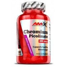 Микроэлемент Хром для спорта Amix Nutrition Chromium Picolinate 200 mcg 100 Caps Микроэлемент Хром для спорта Amix Nutrition Chromium Picolinate 200 mcg 100 Caps