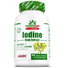 Микроэлемент Йод Amix Nutrition GreenDay ProVegan Iodine Kelp Extract 90 Veg Caps Микроэлемент Йод Amix Nutrition GreenDay ProVegan Iodine Kelp Extract 90 Veg Caps
