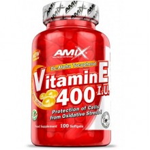 Витамин E для спорта Amix Nutrition Vitamin E 400 IU 100 Softgels Витамин E для спорта Amix Nutrition Vitamin E 400 IU 100 Softgels