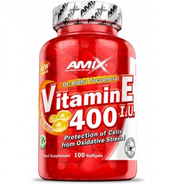 Витамин E для спорта Amix Nutrition Vitamin E 400 IU 100 Softgels Витамин E для спорта Amix Nutrition Vitamin E 400 IU 100 Softgels