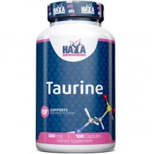 Таурин Haya Labs Taurine 500 mg 100 Caps Таурин Haya Labs Taurine 500 mg 100 Caps