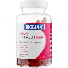 Коллаген Bioglan Beauty Collagen 60 Gummies Strawberry
