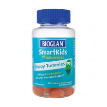 Пробиотик Bioglan Smartkids Happy Tummies 30 Gummies Strawberry