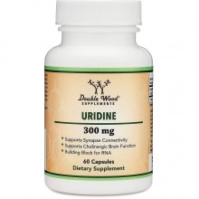 Комплекс для профилактики работы головного мозга Double Wood Uridine 300 mg 60 Caps