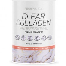 Хондропротектор (для спорта) BioTechUSA Clear Collagen Professional 350 g /28 servings/ Rose Pomegranate
