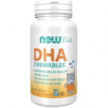 Омега 3 NOW Foods DHA Chewable 100 mg 60 Softgels Омега 3 NOW Foods DHA Chewable 100 mg 60 Softgels
