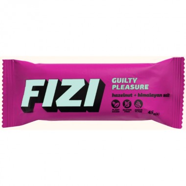 Углеводный батончик Fizi Guilty Pleasure Bar 45 g Hazelnut