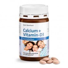 Витаминно-минеральный комплекс Sanct Bernhard Calcium 160 mg + VITAMIN D3 40 IU 150 Lozenges