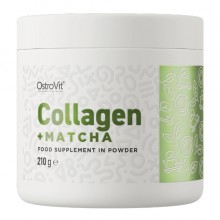 Хондропротектор (для спорта) OstroVit Collagen + Matcha 210 g /60 servings/ Unflavored