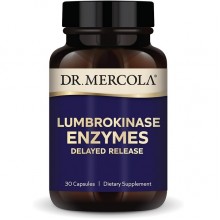 Комплекс для профилактики давления и кровообращения Dr. Mercola Lumbrokinase Enzymes 30 Caps
