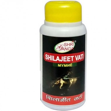 Экстракты для повышения иммунитета Shri Ganga Shilajit 50 г 110 Tabs (110-150 таб)