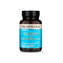 Витаминно-минеральный комплекс Dr. Mercola Calcium with Vitamins D3 & K2 30 Caps