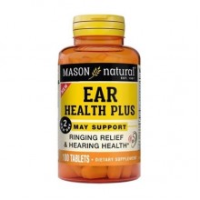 Комплекс для профилактики слуха Mason Natural Ear Health Plus 100 Tabs