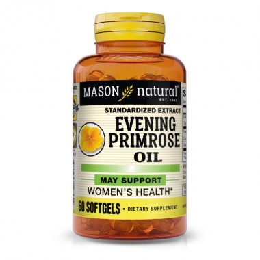 Масло вечерней примулы Mason Natural Evening Primrose Oil 60 Caps