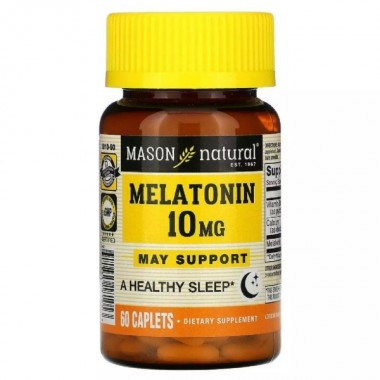 Мелатонин для сна Mason Natural Melatonin 10 mg 60 Caplets
