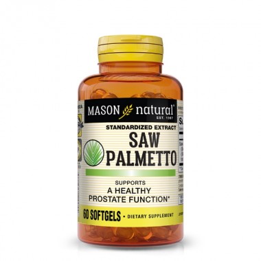 Экстракты ягод сереноа Mason Natural Saw Palmetto 60 Caps