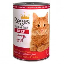 Regis Влажный корм для кошек с говядиной, 415г