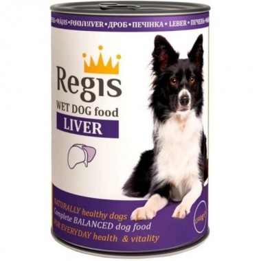  Regis Влажный корм для собак с печенью, 1 240г