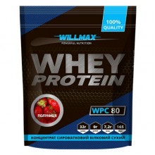 Протеин Willmax Whey Protein 80 920 g /23 servings/ Strawberry Протеин Willmax Whey Protein 80 920 g /23 servings/ Strawberry