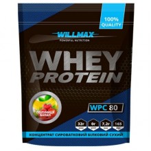 Протеин Willmax Whey Protein 80 920 g /23 servings/ Strawberry Banana