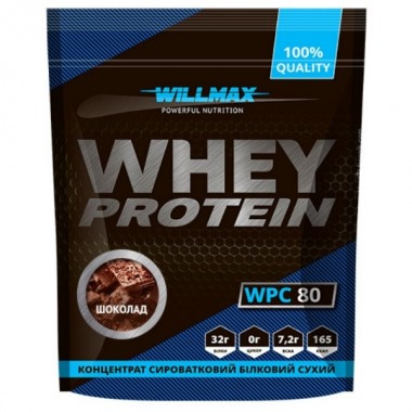 Протеин Willmax Whey Protein 80 920 g /23 servings/ Chocolate